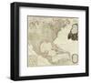 Composite: North America, West India Islands, c.1786-Thomas Pownall-Framed Art Print