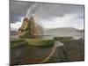 Composite of Fly Geyser at Sunrise, Gerlach, Nevada, Usa-Josh Anon-Mounted Photographic Print