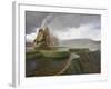 Composite of Fly Geyser at Sunrise, Gerlach, Nevada, Usa-Josh Anon-Framed Photographic Print