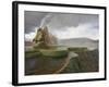 Composite of Fly Geyser at Sunrise, Gerlach, Nevada, Usa-Josh Anon-Framed Photographic Print