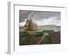 Composite of Fly Geyser at Sunrise, Gerlach, Nevada, Usa-Josh Anon-Framed Photographic Print