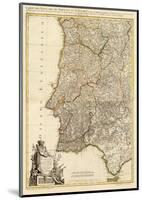 Composite: Portugal, Algarve, c.1780-Giovanni Antonio Bartolomeo Rizzi Zannoni-Mounted Art Print