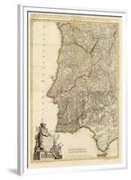 Composite: Portugal, Algarve, c.1780-Giovanni Antonio Bartolomeo Rizzi Zannoni-Framed Art Print