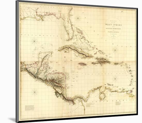 Composite: West Indies, c.1810-Aaron Arrowsmith-Mounted Art Print