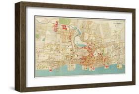 Composite: Yonkers, New York, c.1893-Joseph Rudolf Bien-Framed Art Print