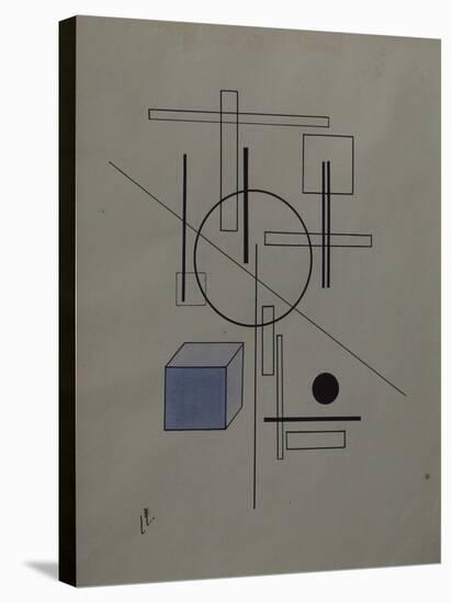 Composition, 1920-El Lissitzky-Stretched Canvas