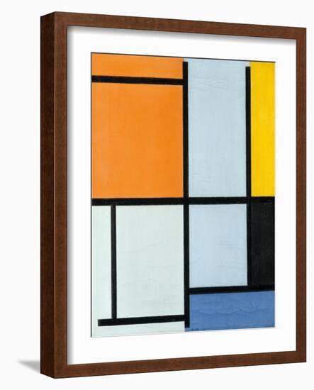 Composition 1921-Piet Mondrian-Framed Giclee Print