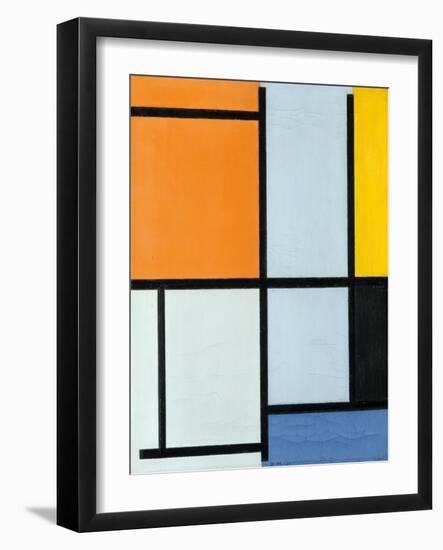 Composition 1921-Piet Mondrian-Framed Giclee Print