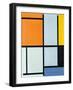 Composition 1921-Piet Mondrian-Framed Giclee Print