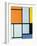 Composition 1921-Piet Mondrian-Framed Giclee Print