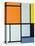 Composition 1921-Piet Mondrian-Stretched Canvas