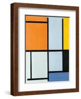 Composition 1921-Piet Mondrian-Framed Giclee Print