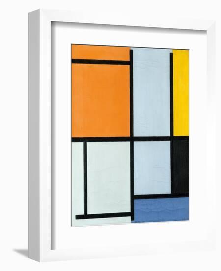 Composition 1921-Piet Mondrian-Framed Giclee Print