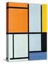 Composition 1921-Piet Mondrian-Stretched Canvas