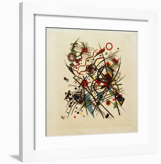 Composition, 1922-Wassily Kandinsky-Framed Giclee Print