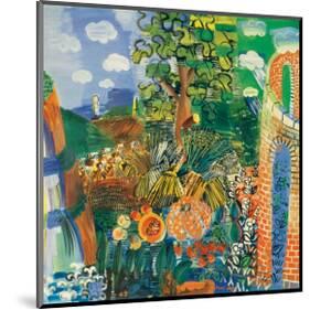 Composition, 1924-Raoul Dufy-Mounted Premium Giclee Print