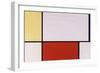 Composition, 1927-Piet Mondrian-Framed Giclee Print