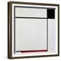 Composition, 1927-Piet Mondrian-Framed Giclee Print