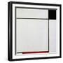 Composition, 1927-Piet Mondrian-Framed Giclee Print