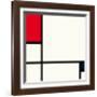 Composition, 1929-Piet Mondrian-Framed Premium Giclee Print