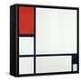 Composition 1929-Piet Mondrian-Framed Stretched Canvas