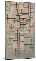 Composition 8, 1914-Piet Mondrian-Mounted Premium Giclee Print