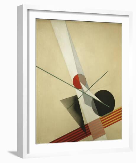 Composition A XXI-Laszlo Moholy-Nagy-Framed Giclee Print