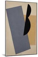 Composition (Blue-Yellow-Blac)-Lyubov Sergeyevna Popova-Mounted Giclee Print