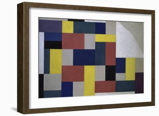 Composition, c.1920-Theo Van Doesburg-Framed Giclee Print