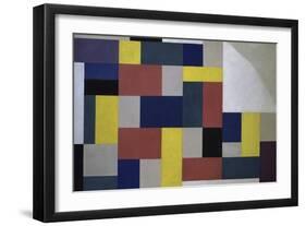 Composition, c.1920-Theo Van Doesburg-Framed Giclee Print