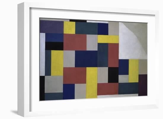 Composition, c.1920-Theo Van Doesburg-Framed Giclee Print