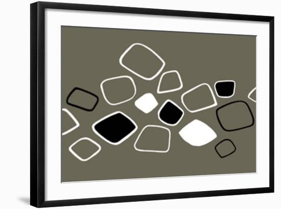 Composition, c.2007-Ernesto Riga-Framed Serigraph