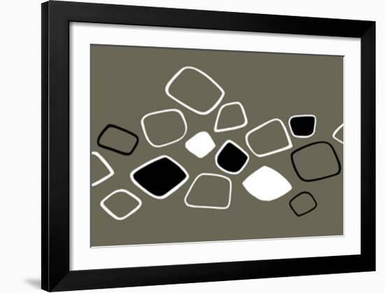 Composition, c.2007-Ernesto Riga-Framed Serigraph