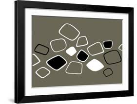 Composition, c.2007-Ernesto Riga-Framed Serigraph