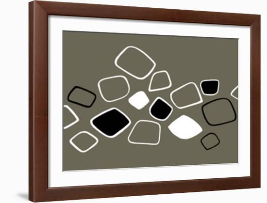 Composition, c.2007-Ernesto Riga-Framed Serigraph