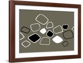 Composition, c.2007-Ernesto Riga-Framed Serigraph