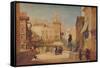 'Composition Called Toledo, 1923-John Sell Cotman-Framed Stretched Canvas