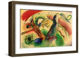 Composition E, 1916-Wassily Kandinsky-Framed Giclee Print