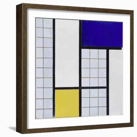 Composition En Demi Valeurs, 1928-Theo van Doesburg-Framed Giclee Print