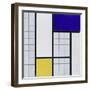 Composition En Demi Valeurs, 1928-Theo van Doesburg-Framed Giclee Print