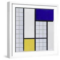 Composition En Demi Valeurs, 1928-Theo van Doesburg-Framed Giclee Print