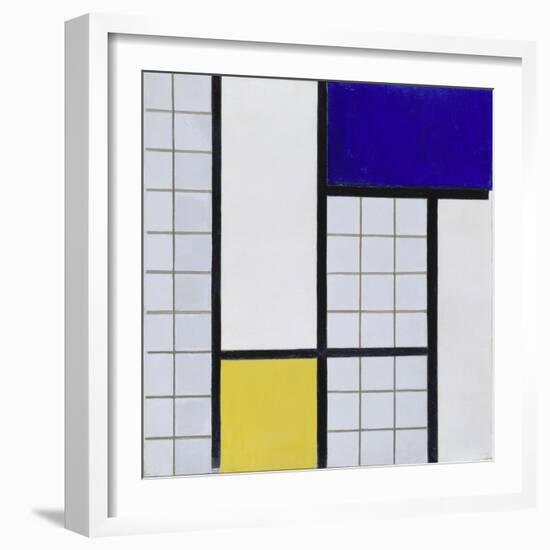 Composition En Demi Valeurs, 1928-Theo van Doesburg-Framed Giclee Print