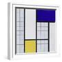 Composition En Demi Valeurs, 1928-Theo van Doesburg-Framed Giclee Print