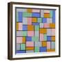 Composition En Dissonances, 1918-Theo van Doesburg-Framed Giclee Print