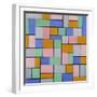 Composition En Dissonances, 1918-Theo van Doesburg-Framed Giclee Print