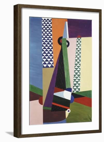 Composition Geometrique, 1922-Georges Valmier-Framed Giclee Print