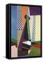 Composition Geometrique-Georges Valmier-Framed Stretched Canvas
