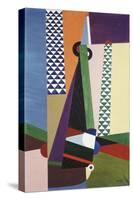 Composition Geometrique-Georges Valmier-Stretched Canvas