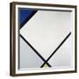 Composition I, 1925-Piet Mondrian-Framed Giclee Print