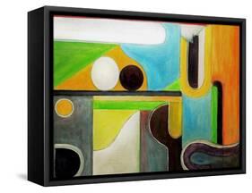 Composition I-Hyunah Kim-Framed Stretched Canvas